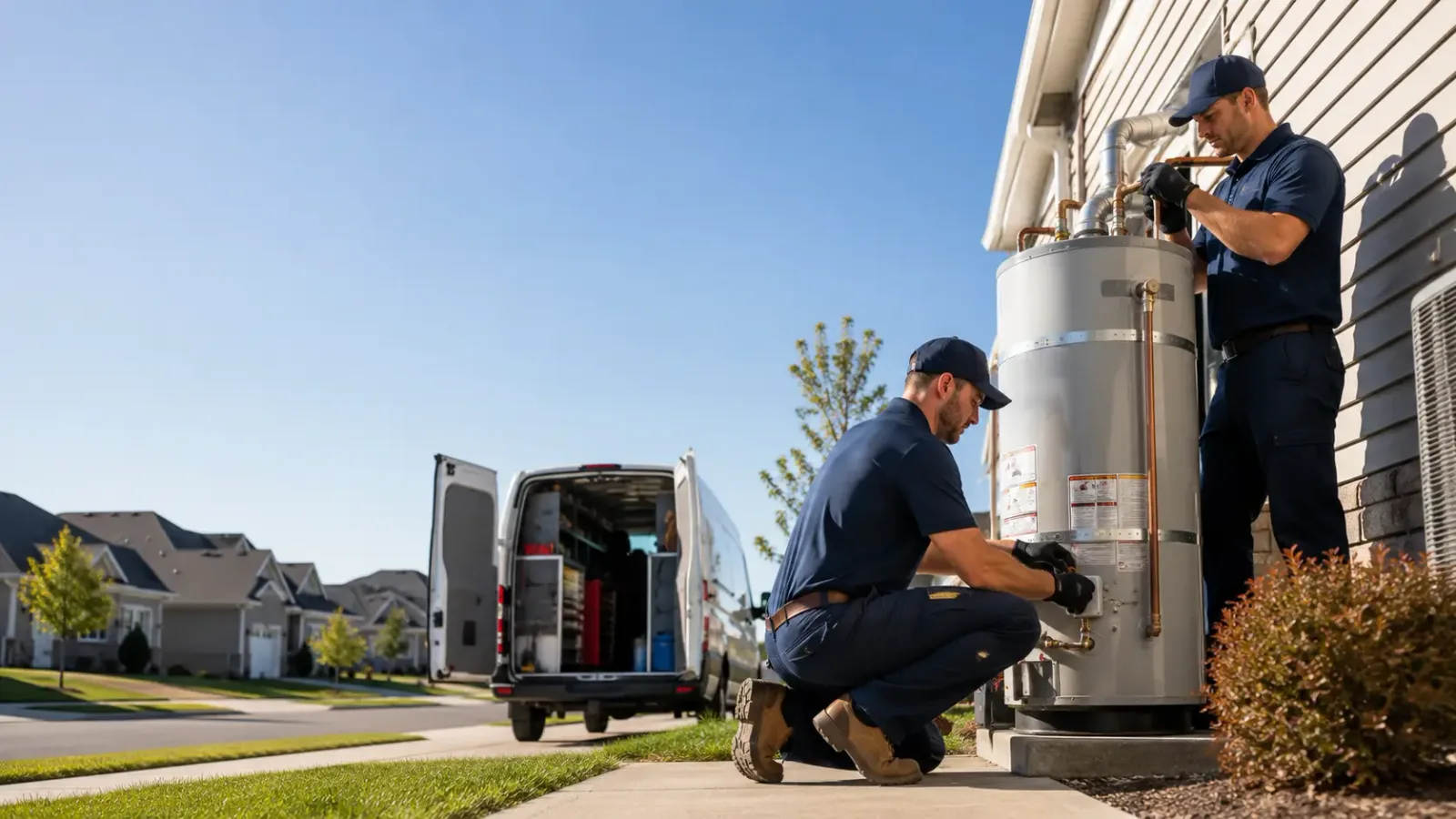 Water Heater Installation in Pleasant Lake, MI